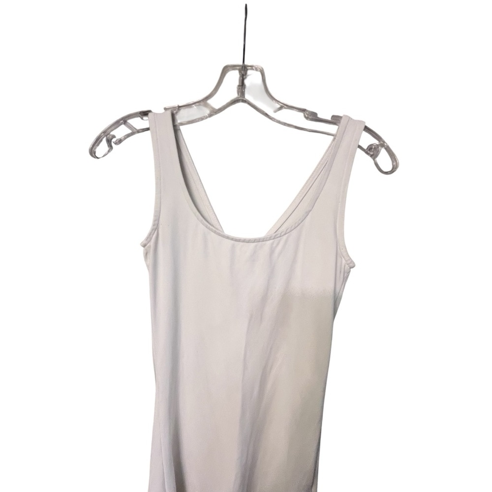 INC International Concepts small - medium white v- neck camisole scoop back